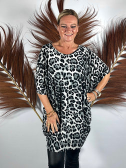 Top Sari (Panter zwart)
