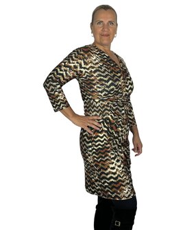 Jurk Coco (Roest Bruin)