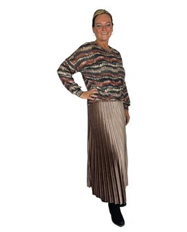 Shirt Zigzag (Steenrood)