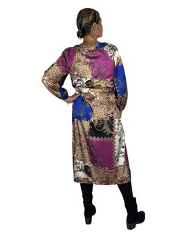 Jurk Chrissy (Kobalt Blauw)