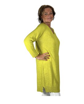 Jurk / Trui Elsa (Lime)