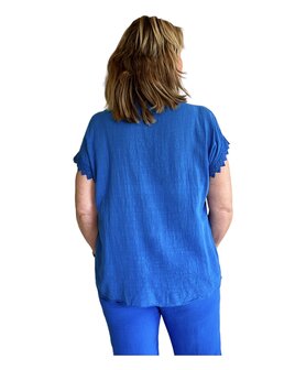 Blouse Imre (Kobalt Blauw)