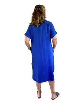 Jurk Monaco (Kobalt Blauw)
