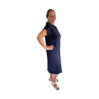 Jurk Happy ( Donkerblauw)