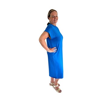 Jurk Happy (Kobalt blauw)