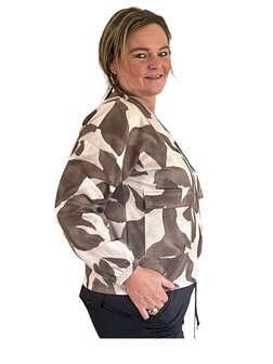 Bomberjack Gaby (groen/room)