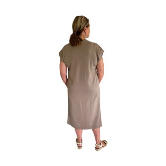 Jurk Happy (Taup&eacute;)