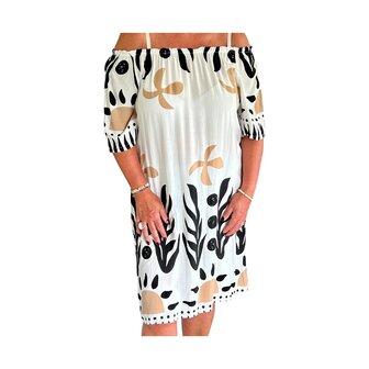 Jurk Itali&euml; (Wit)