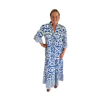 Jurk Monaco (Kobalt/room)