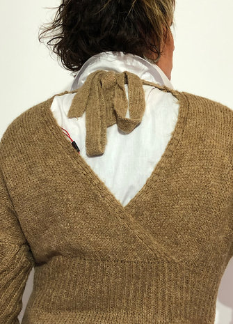Jurk Rosita (camel)