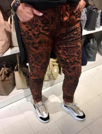 Broek Jog / Pants Angela (roestbruin)