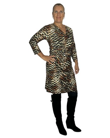 Jurk Coco (Roest Bruin)