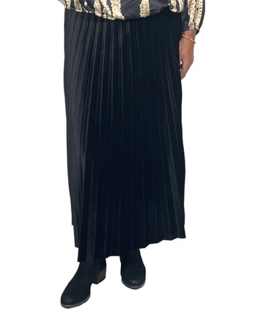 Rok Velours (Zwart)