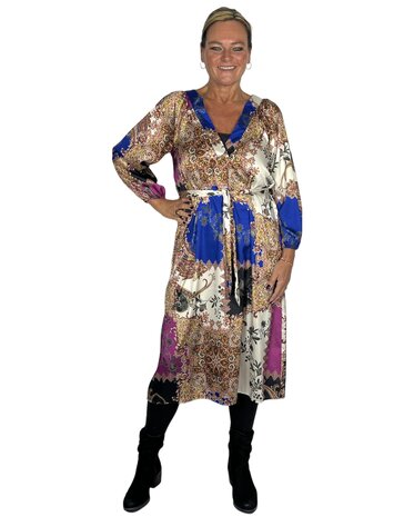 Jurk Chrissy (Kobalt Blauw)