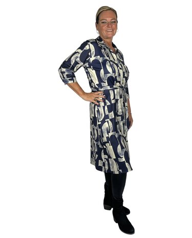 Jurk Ezra (Blauw)