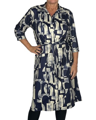 Jurk Ezra (Blauw)