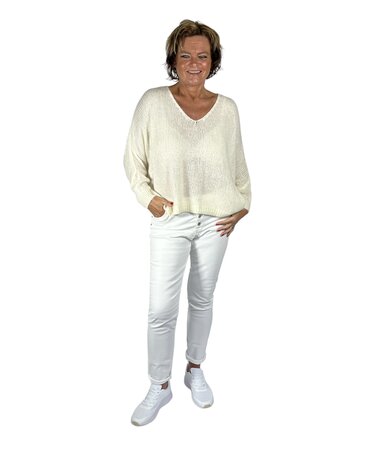 Trui Esmay (Roomwit)