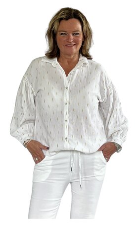 Blouse Roos (Wit)