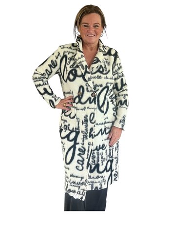 Jas Rome (room/zwart)