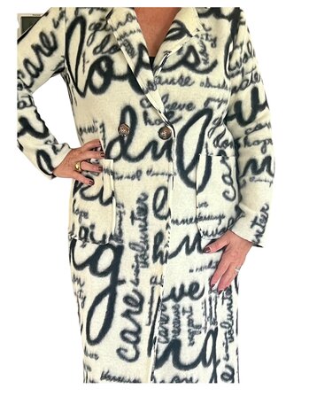 Jas Rome (room/zwart)