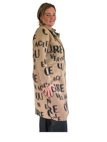 Jas Rome (camel/zwart)