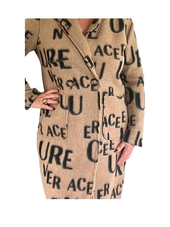 Jas Rome (camel/zwart)