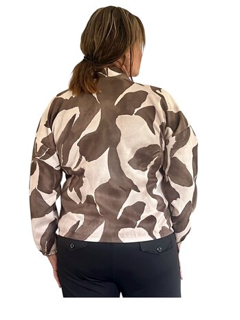 Bomberjack Gaby (groen/room)