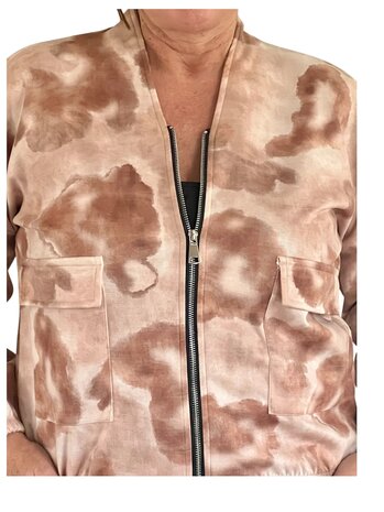 Bomberjack Maeve (roest bruin/room)