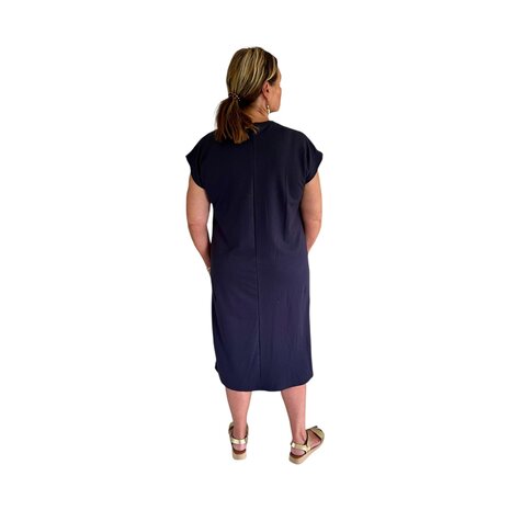 Jurk Happy ( Donkerblauw)