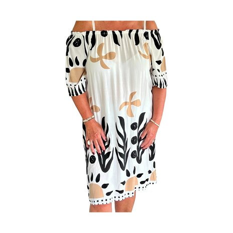 Jurk Itali&euml; (Wit)