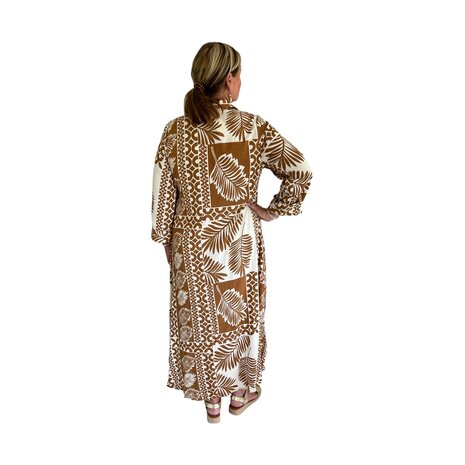 Jurk Kos (Roest/room)